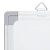 vidaXL magnetisk whiteboard 180x100x1,7 cm foldbart aluminium