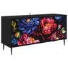 vidaXL TV-skab KIEL 102 x 33 x 51 cm Sort eg Konstrueret tr&aelig;