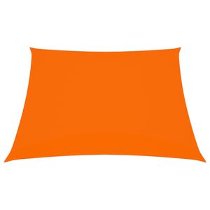 vidaXL solsejl 2,5x2,5 m firkantet oxfordstof orange