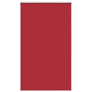 vidaXL rullegardin m&oslash;rkl&aelig;gning 84,4x175 cm stofbredde 80 cm r&oslash;d