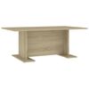 vidaXL sofabord 103,5x60x40 cm konstrueret tr&aelig; sonoma-eg