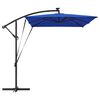 vidaXL Parasol Azurblå 294 x 200 x 270 cm Polyester og Aluminium