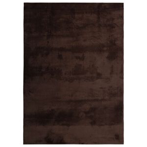 vidaXL Medium luv bl&oslash;d og vaskbar t&aelig;ppe HUARTE Brun 200 x 280 cm