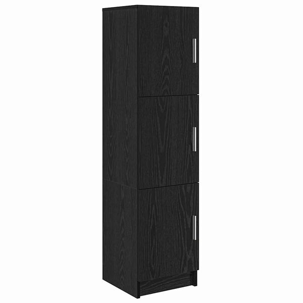 vidaXL Highboard Sort eg 31,5 x 32 x 122,5 cm