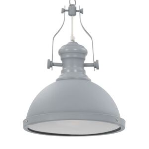 vidaXL loftslampe rund E27 gr&aring;