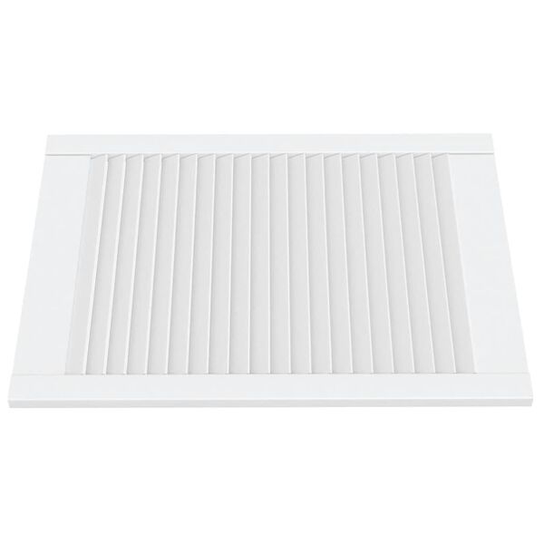 vidaXL skabsl&aring;ger 4 stk. 69x49,4 cm lameldesign massivt fyr hvid