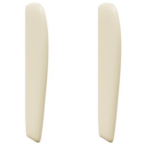 vidaXL Hovedg&aelig;rde&oslash;re Creme PVC