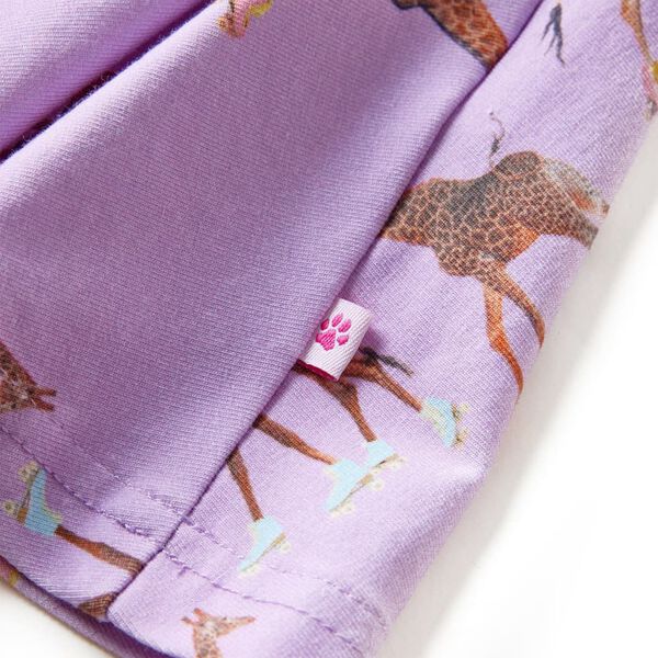 Nederdel til børn str. 92 lilla