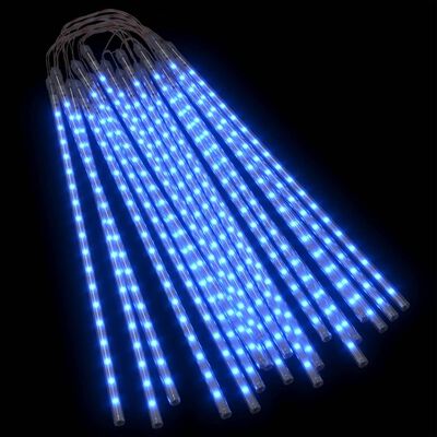 vidaXL lyskæde meteorregn 20 stk. 50 cm 720 LED'er blåt lys