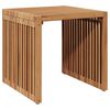 vidaXL Have Side Bord Brun 45 x 45,5 x 45,5 cm Massiv Teaktr&aelig;