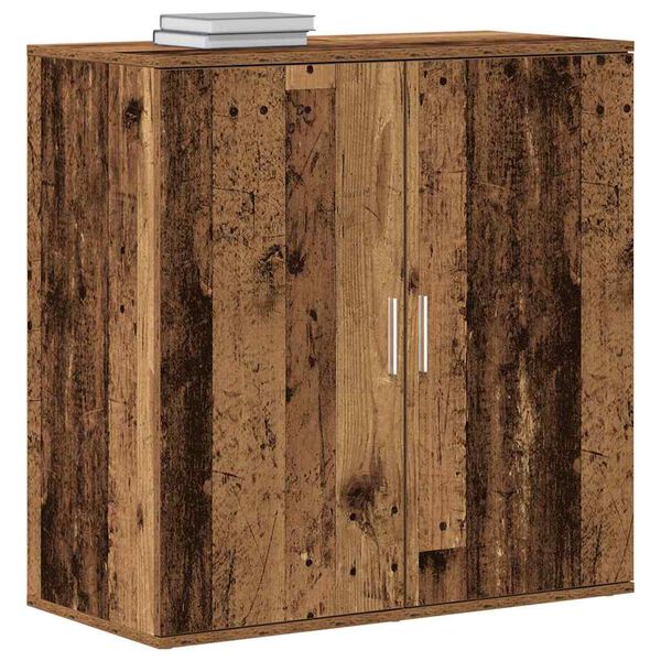 vidaXL Sideboard Gammelt tr&aelig; 79 x 38 x 80 cm Konstrueret tr&aelig;