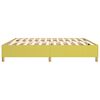 vidaXL Boxspring sengeramme Gr&oslash;n 200x200 cm Stof