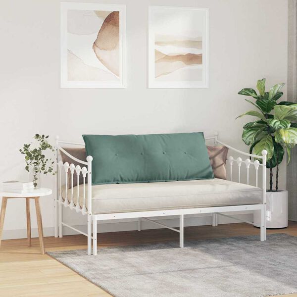 vidaXL Rygpude Havgr&oslash;n 120 x 50 cm Velourstof