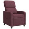 vidaXL Recliner Lilla Polyester