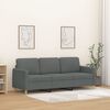 vidaXL 3-personers sofa 180 cm stof mørkegrå