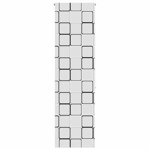 vidaXL Bruserullegardin 60x240 cm Stofbredde 56 cm