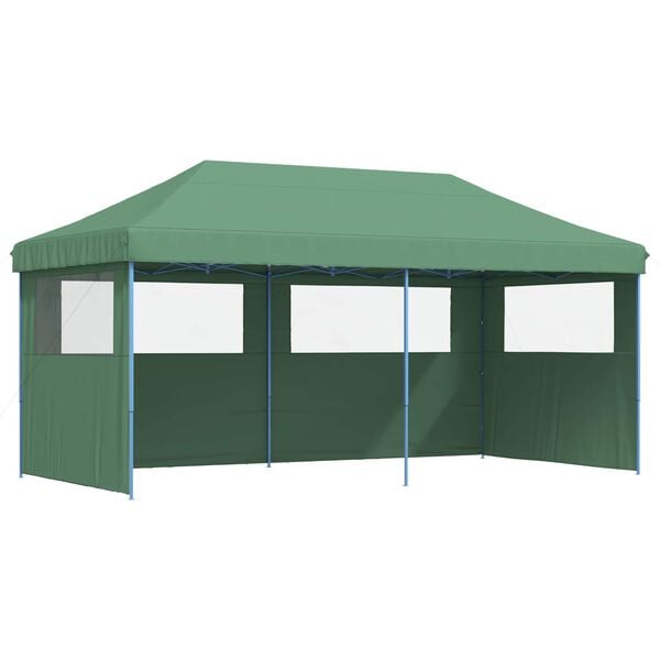 vidaXL Party Tent Gr&oslash;n 292 x 580 x 315 cm Oxford stof