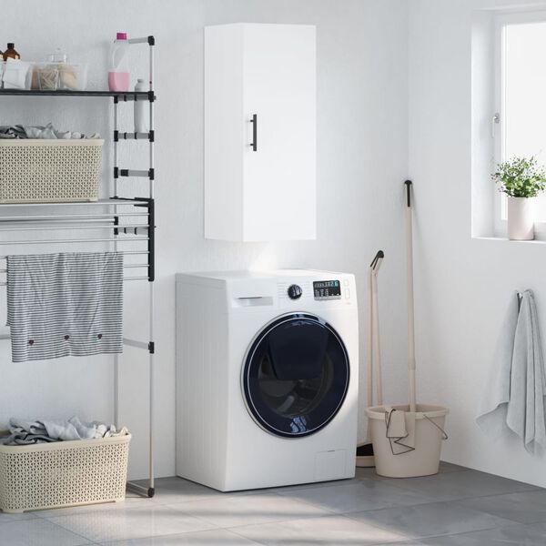 vidaXL vægskab 34,5x34x90 cm hvid