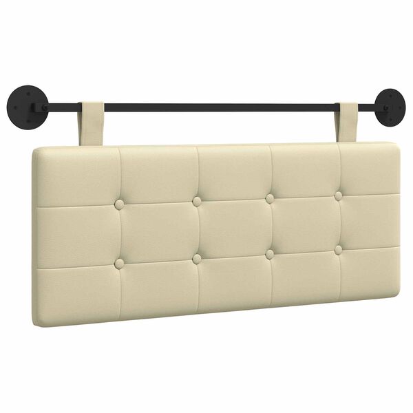 vidaXL H&aelig;ngende Hovedgavl V&aelig;gmonteret Faux l&aelig;der