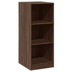 vidaXL t&oslash;jskab 48x41x102 cm konstrueret tr&aelig; brun egetr&aelig;sfarve