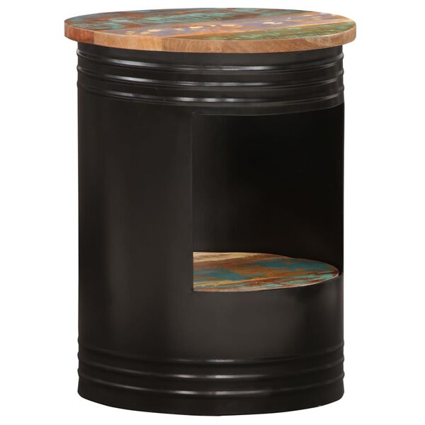 vidaXL sofabord 43x55 cm massivt genbrugstræ