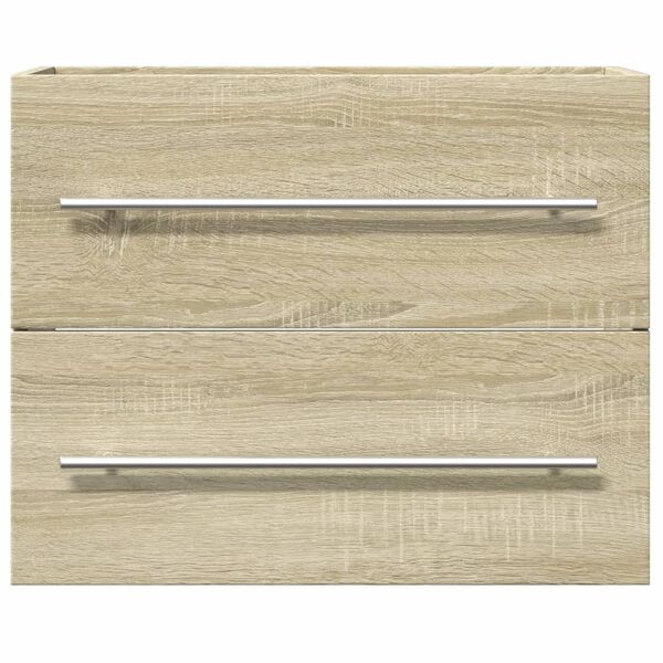 vidaXL vaskeskab 60x38,5x48 cm konstrueret tr&aelig; sonoma-eg