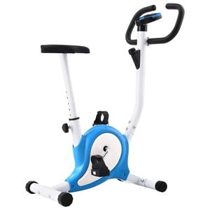 vidaXL motionscykel med b&aelig;ltemodstand bl&aring;