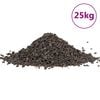 vidaXL basaltgrus 25 kg 5-8 mm sort