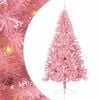 vidaXL Kunstig Forbelyst Juletr&aelig; med 300 LED'er Lyser&oslash;d 240 cm PVC