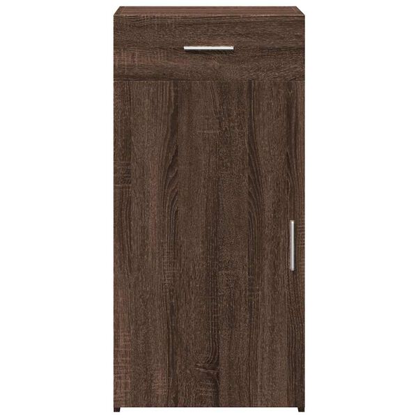 vidaXL skab 45x42,5x93 cm konstrueret tr&aelig; brun egetr&aelig;sfarve