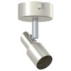 vidaXL Loftsspot med spotlights Nikkel 8 x 8 x 10,5 cm St&aring;l
