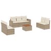 vidaXL sofas&aelig;t til haven 8 dele med hynder polyrattan beige