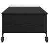 vidaXL Sofabord Sort eg 91 x 55 x 32 cm Konstrueret tr&aelig;