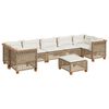 vidaXL sofas&aelig;t til haven 8 dele med hynder polyrattan beige