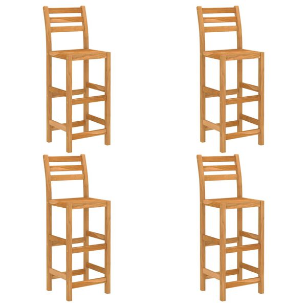 vidaXL udendørs barsæt 5 dele massivt akacietræ