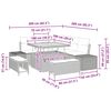 vidaXL Havesofa S&aelig;t med pude med opbevaring 8 pcs Beige Poly rattan