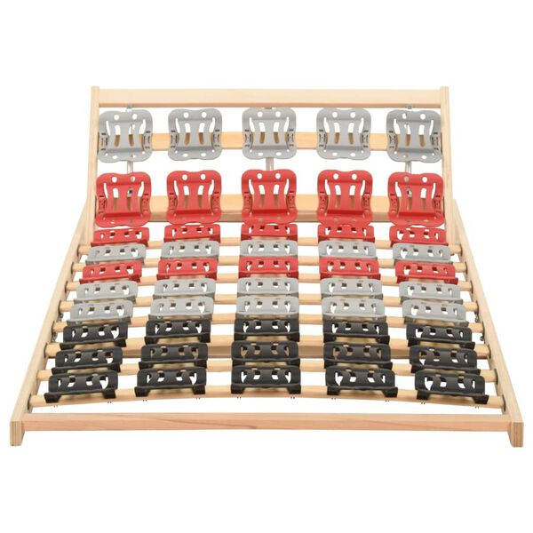 vidaXL lamelbund med 12 lameller 70x200 cm justérbar hovedende