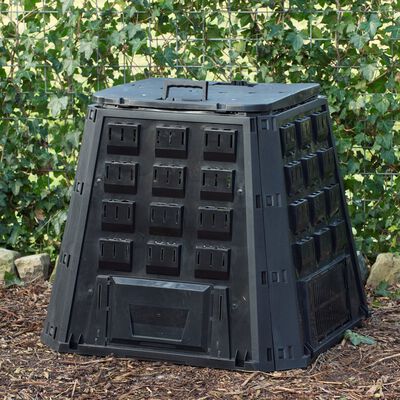 Nature kompostbeholder 400 l sort 6071480