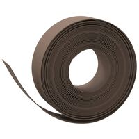 vidaXL græskant 10 m 15 cm polyethylen brun