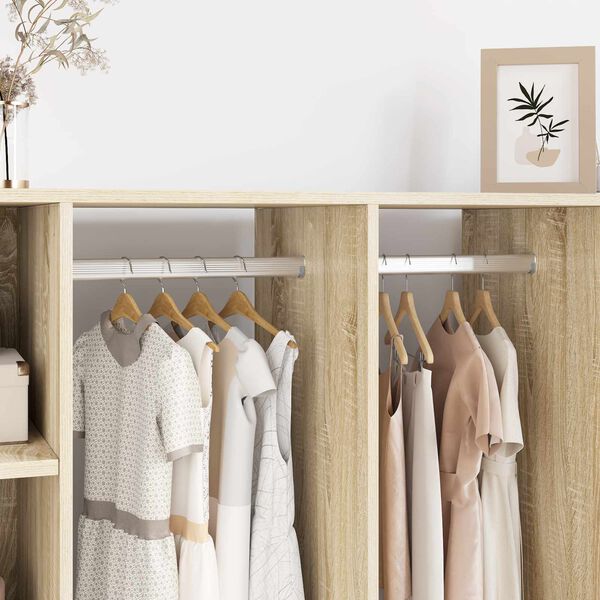 vidaXL Skab Stang 12 pcs S&oslash;lv 764 x 15 x 29 mm Aluminiumlegering