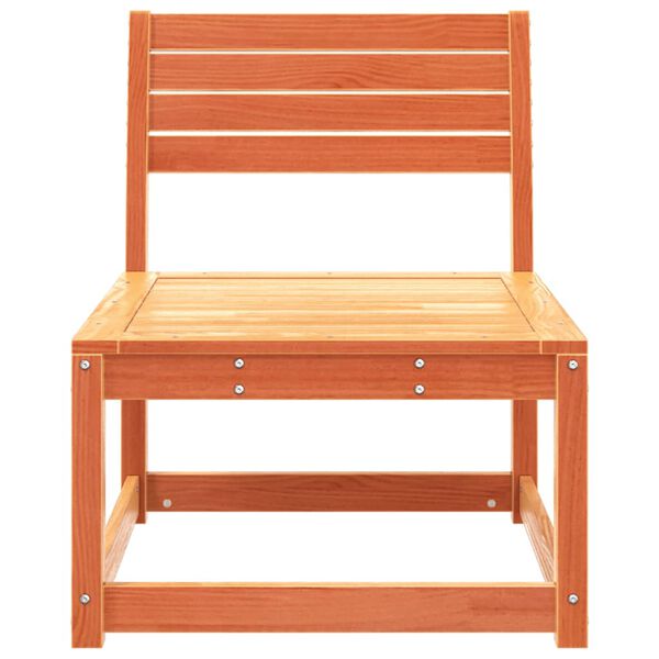 vidaXL sofamodul til haven massivt fyrretr&aelig; gyldenbrun