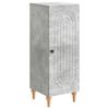 vidaXL Sideboard Betongr&aring; 33 x 34,5 x 90 cm Konstrueret tr&aelig;