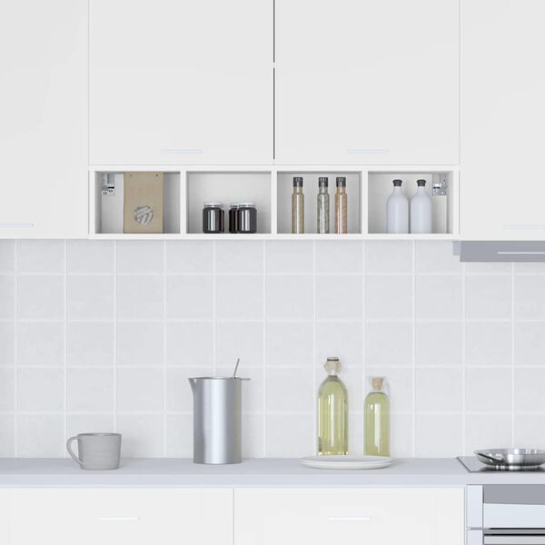 vidaXL H&aelig;ngeskab Hvid 20 x 29,5 x 100 cm Konstrueret tr&aelig;