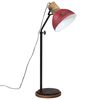 vidaXL gulvlampe 25 W 30x30x100-150 cm E27 rustik r&oslash;d