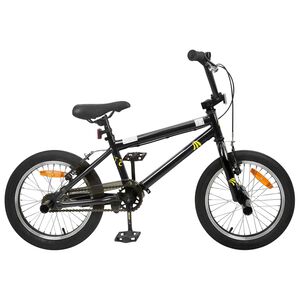 vidaXL BMX Cykel 20 tommer for over 9 &aring;r gammel Sort