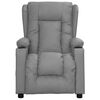 vidaXL lænestol kunstlæder grå