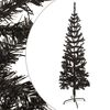vidaXL smalt juletr&aelig; 150 cm sort