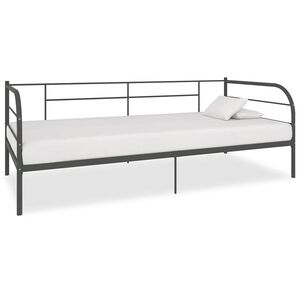 vidaXL stel til daybed 90x200 cm metal gr&aring;
