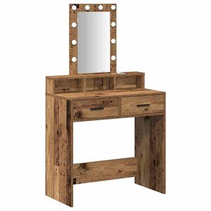 vidaXL Kl&aelig;deskab Brun 79 x 41 x 140 cm Konstrueret tr&aelig;