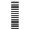 vidaXL zebragardin sort 60x200 cm stofbredde 55,9 cm polyester